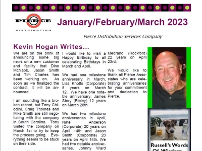 January February March 2023 Newsletter